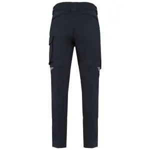 Multi-pocket stretch work trousers WK. Designed To Work image-2