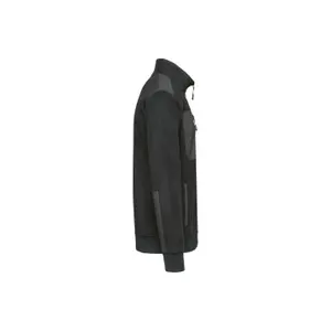 Eco-friendly fleece with zipped collar WK. Designed To Work image-2