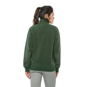 Eco-friendly fleece with zipped collar WK. Designed To Work image-6
