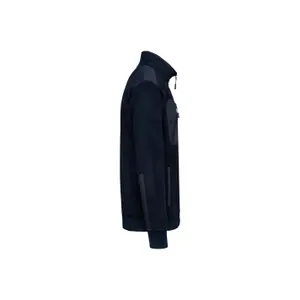 Eco-friendly fleece with zipped collar WK. Designed To Work image-2