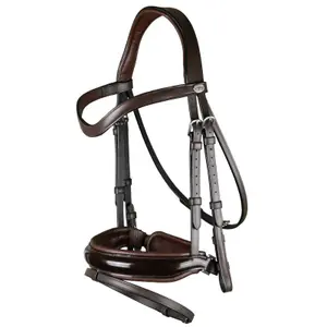 Wide patent combined noseband riding bridle Dy'on image-0