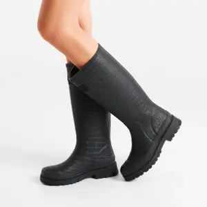 Botas de lluvia para mujer Woden Le Croco image-3