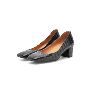 Heels Woden Marie Croco Low image-1