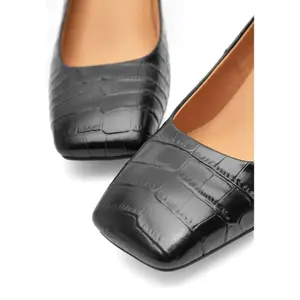 Heels Woden Marie Croco Low image-3