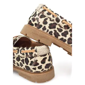 Women's boat shoes Woden Johanne Animal image-4