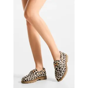 Women's boat shoes Woden Johanne Animal image-3