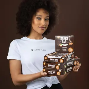 Pacote de 12 nutrientes proteicos Women's Best Smart Bar - Hazelnut Nougat image-3