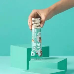 Pack de 12 nutrientes proteicos Women's Best Smart Bar - Almond Coconut Cake image-3