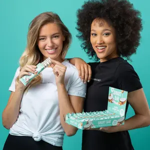 Pack de 12 nutrientes proteicos Women's Best Smart Bar - Almond Coconut Cake image-2