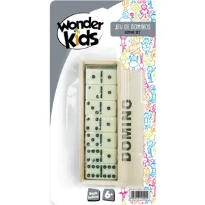 Dominoes in wooden boxes Wonderkids image-1