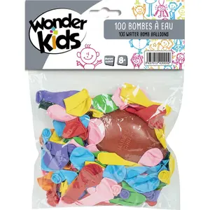 Water bomb decoration balls + pump Wonderkids (x100)