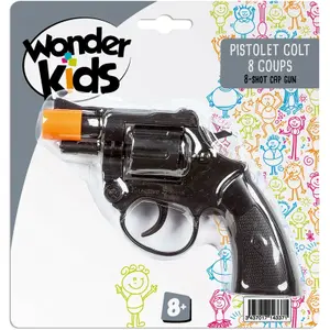 Pistola Super Colt 8 Caps Wonderkids image-0
