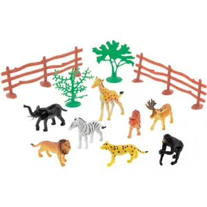 Board game 8 zoo animals + accessories Wonderkids image-1