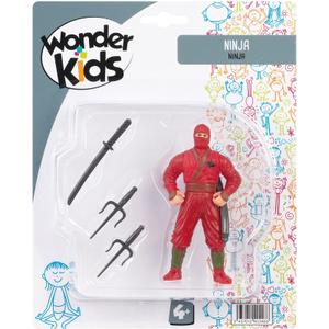 Ninja figure and accessories Wonderkids