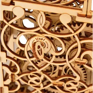 Kinetic Bild Holzbaukasten mit 275 Teilen Wooden City Mecanisme 3D image-1