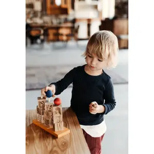 Stacking Game Wooden Story Dreamland - Montessori image-2