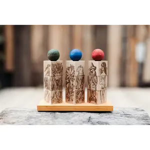 Stacking Game Wooden Story Dreamland - Montessori image-4