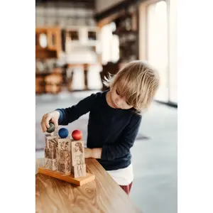 Natural Stacking Game Wooden Story Dreamland - Montessori image-3
