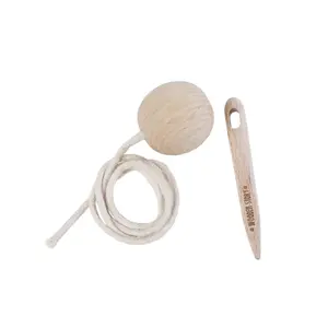Wooden Needle for Threading Blocks Wooden Story image-1