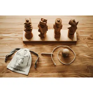 Wooden Needle for Stringing XL Blocks Wooden Story image-3