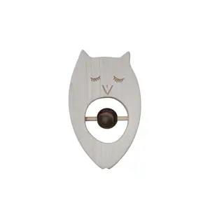 Rattle Wooden Story Owl image-1