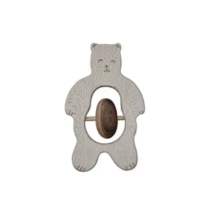 Rattle Wooden Story Smily Bear image-1