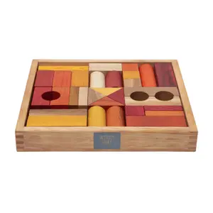 Board Game Set 30 Pieces Wooden Story image-1