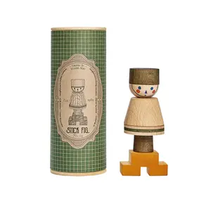Stacking Game Wooden Story Stick Fig No.03 image-2