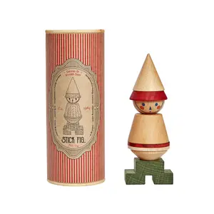 Stacking Game Wooden Story Stick Fig No.04 image-2