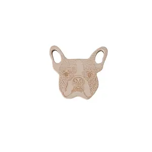 Wooden Teething Ring for Bulldog Wooden Story image-1