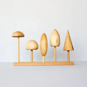 Spielzeug Stapeltürme Baumkränze Wooden Story image-1