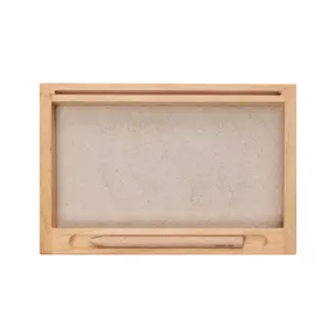 Writing Board in the Sand + Card Holder Wooden Story image-1