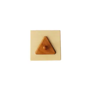 Shape Puzzle Triangle. Square. Circle Wooden Story image-3