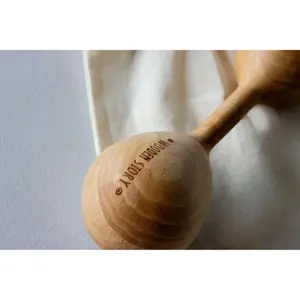 Rattle Wooden Story Lark image-4