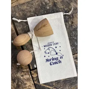 Games of skill Wooden Story Swing n' Catch image-1