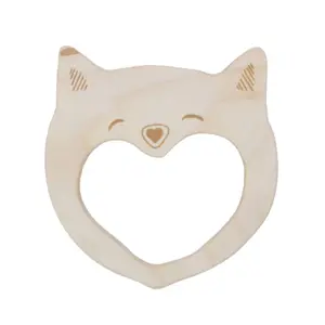 Beißring Wooden Story Smily Cat image-1