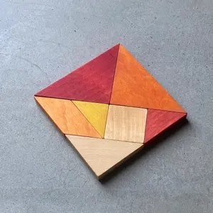 Tangram Wooden Story Warm image-1