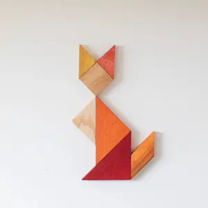 Tangram Wooden Story Warm image-3