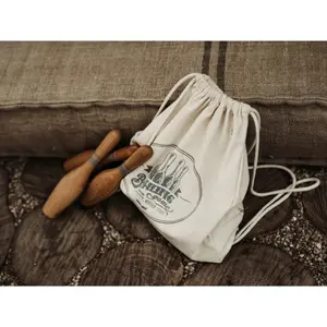 Natural Bowling Set Wooden Story image-2