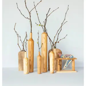 Vase de fleurs n° 09 Wooden Story image-1