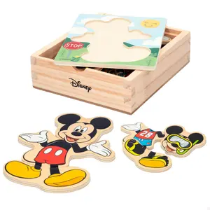Wooden puzzle Woomax Disney Mickey image-1