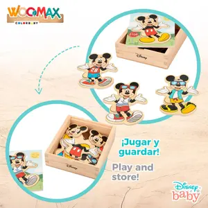 Wooden puzzle Woomax Disney Mickey image-3