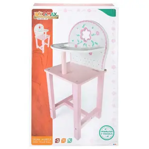 Wooden high chair for dolls Woomax image-1