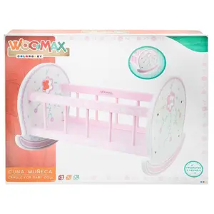 Doll rocking cradle Woomax image-1
