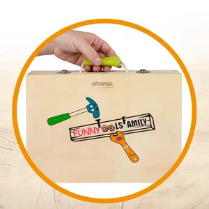 Wooden toolbox Woomax ECO image-4