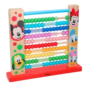 Educational wooden abacus games Woomax Mickey Mouse ECO image-2
