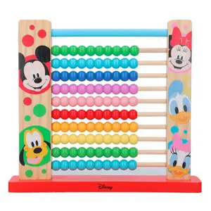 Educational wooden abacus games Woomax Mickey Mouse ECO image-3