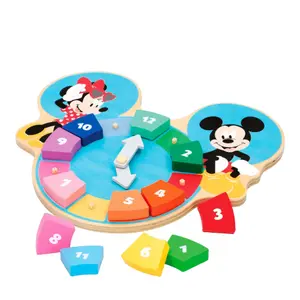 Wooden clock puzzle Woomax Mickey Mouse Eco image-2