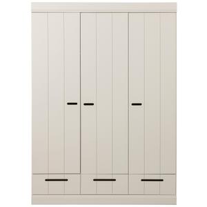 3-door wardrobe + drawers Woood Connect Dust image-1
