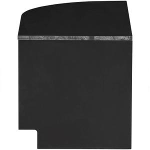 Meuble TV rond gauche bois profond Woood Finca image-4